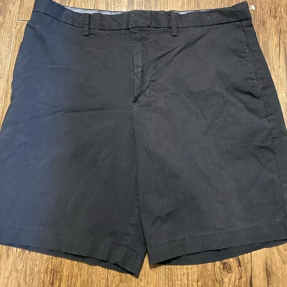 Banana Republic Dark Blue Flat Front Shorts